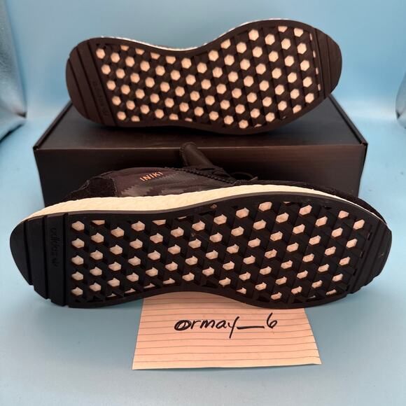 adidas Iniki Runner Core Black m8 w9.5 - Picture 7 of 15